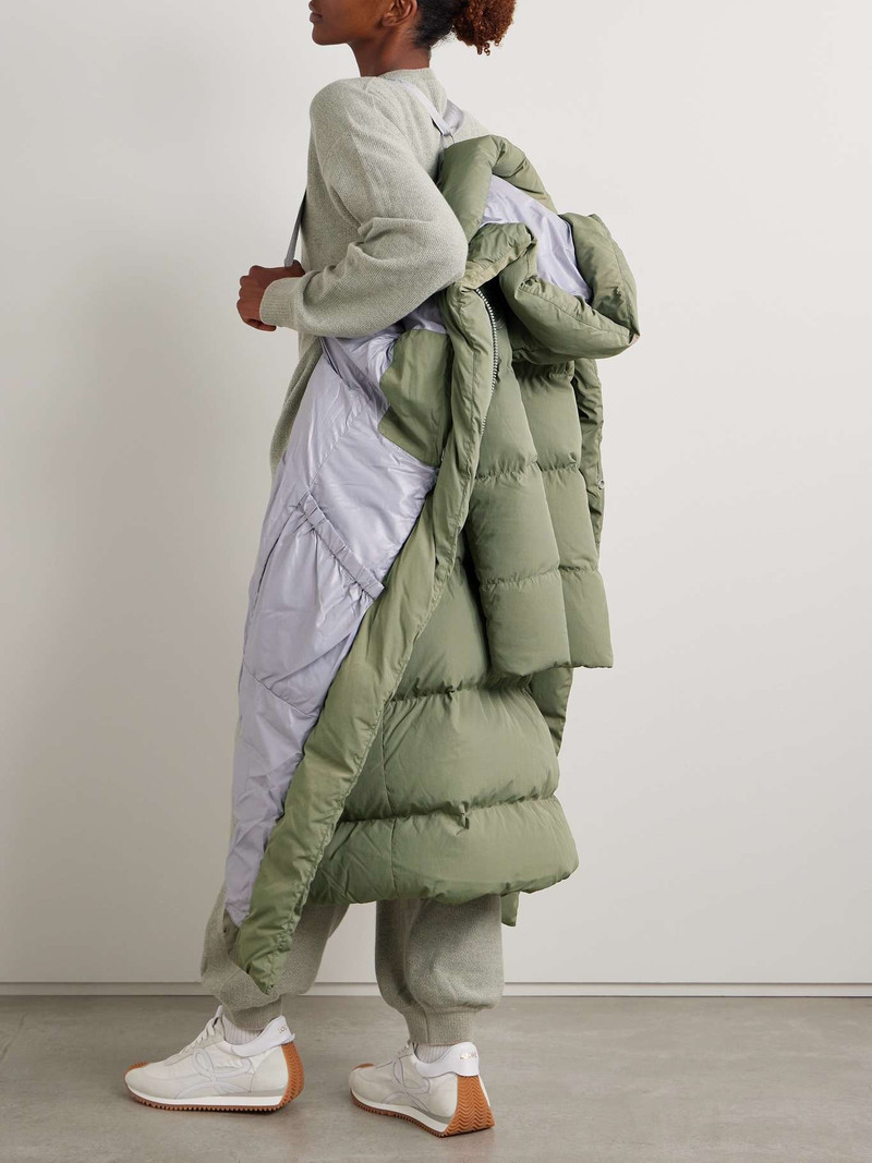 Marlow hooded belted quilted Ventera down parka 6
