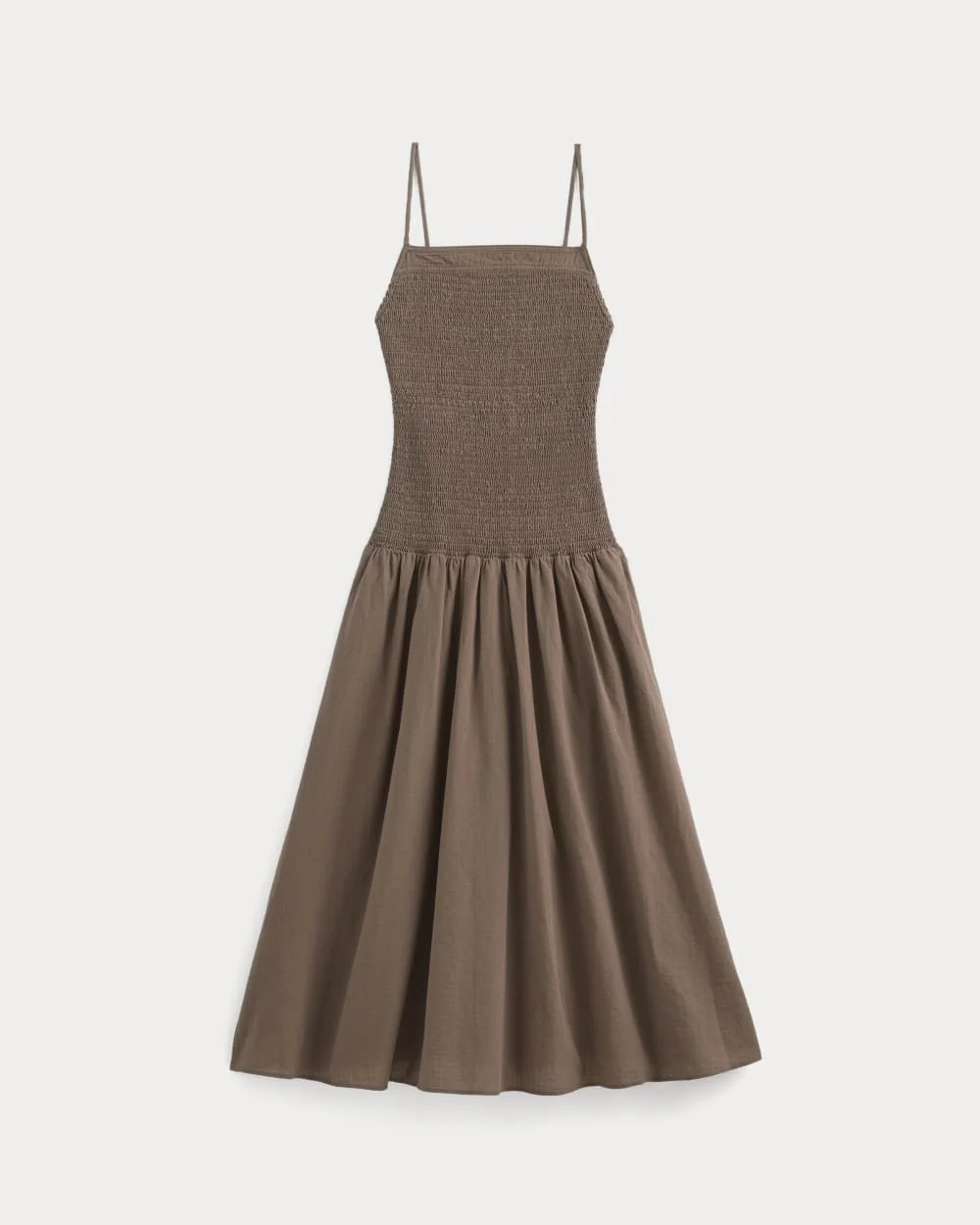 everlane open back dress The Open Back Rib Dress