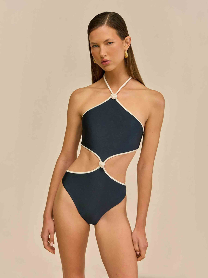 Cult Gaia BLANCHE TRIKINI SWIMSUIT outlook