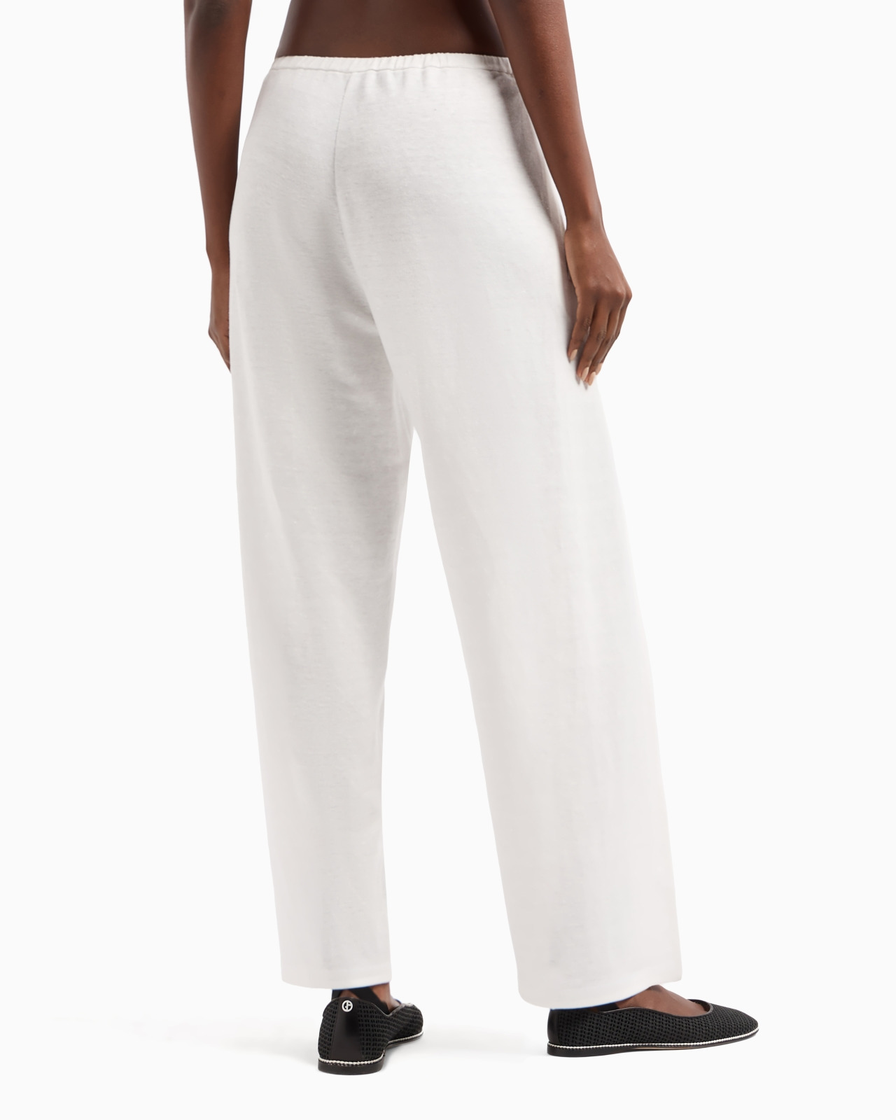 HEMP JERSEY RELAXED-FIT TROUSERS - 3