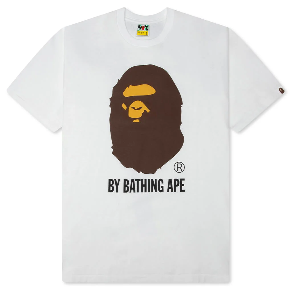 BY BATHING APE TEE - WHITE - 1