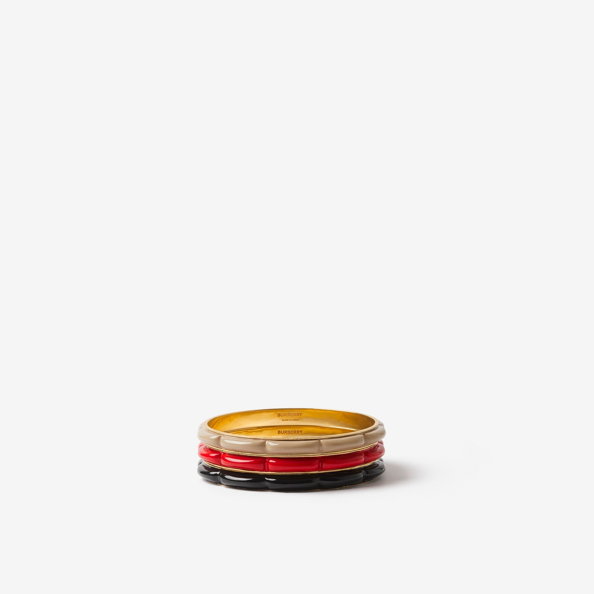 Enamel and Gold-plated Lola Bangles - 2