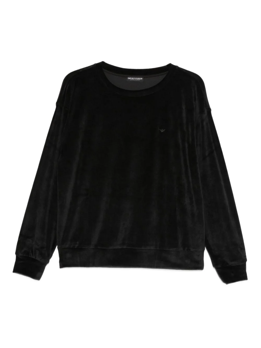 velvet logo sweater - 1