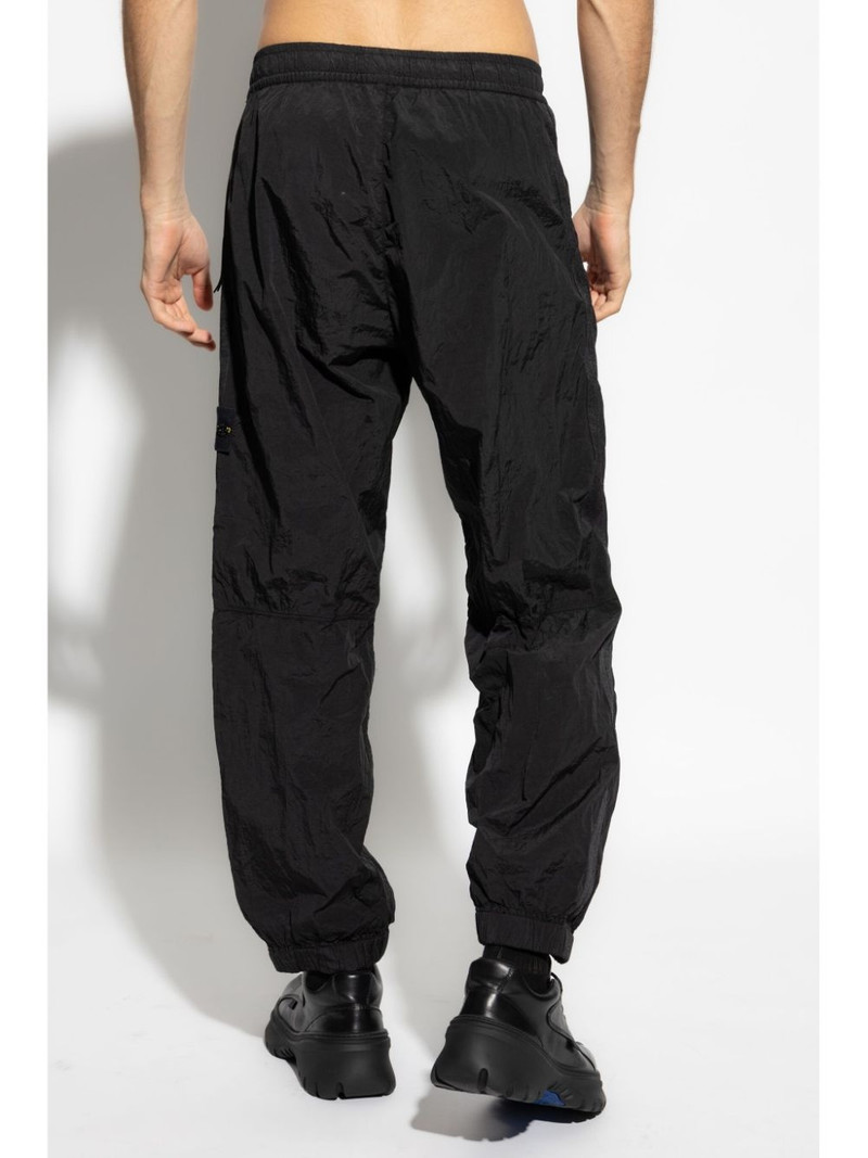 logo-patch elasticated-waist track pants 4