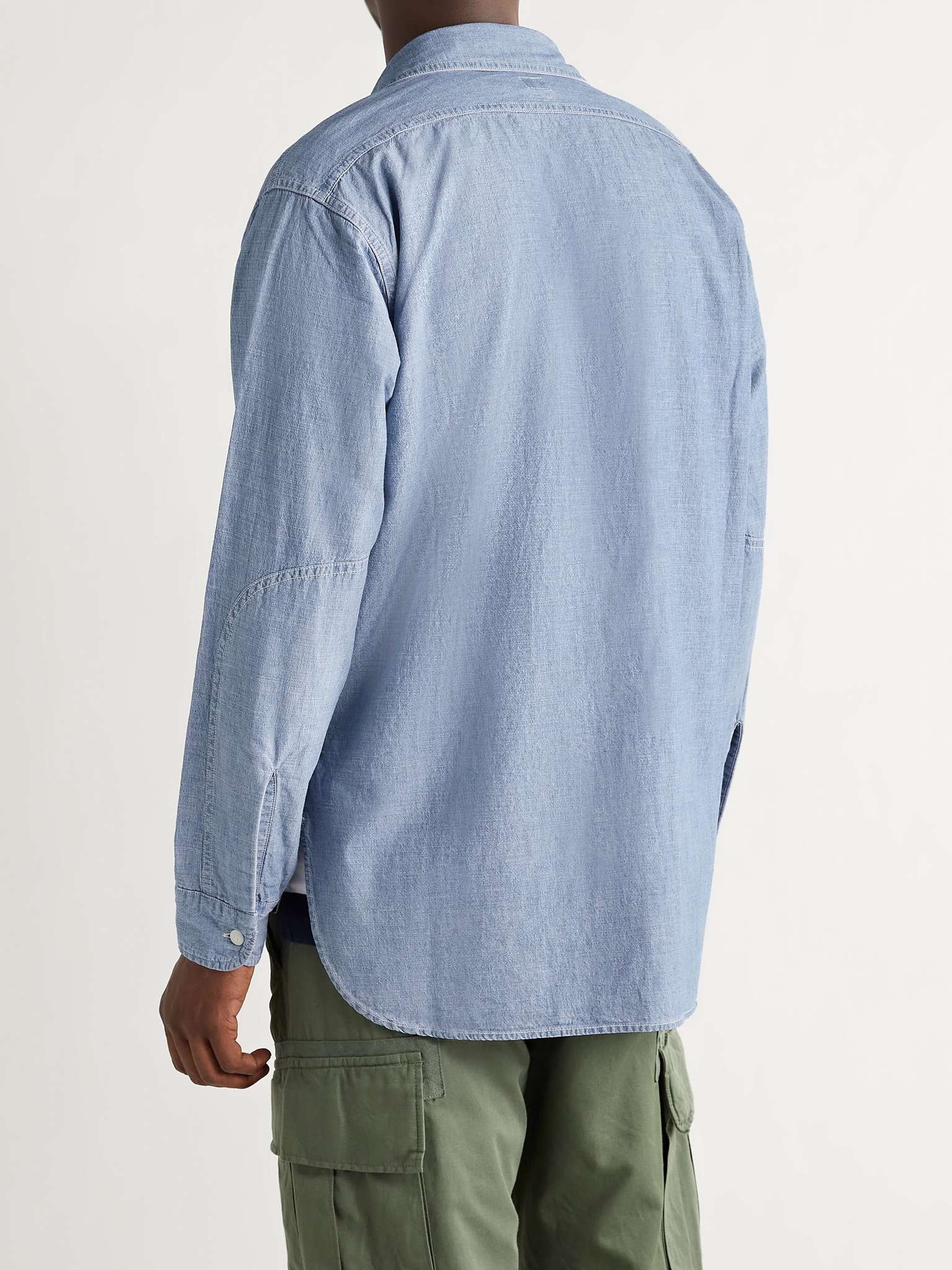 Cotton-Chambray Shirt - 4