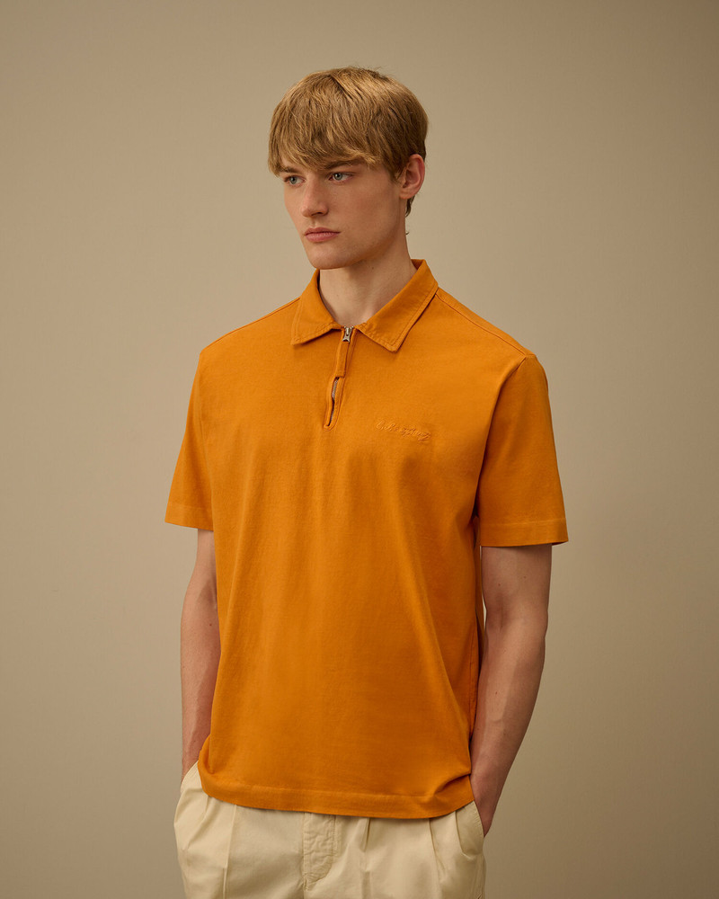 1020 Jersey Short Sleeve Half Zip Polo 3