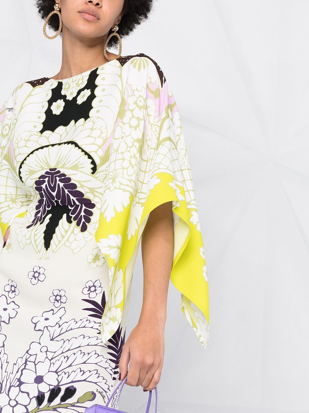 Tropical Word Arazzo kaftan dress - 5