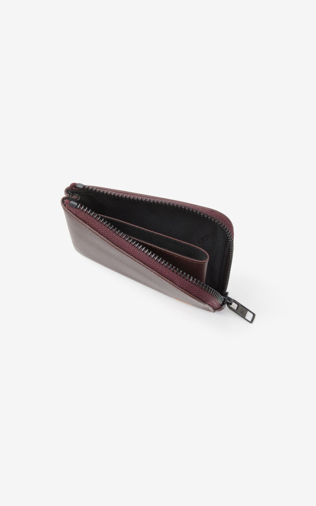 Tiger Crest small zipped leather wallet - 3