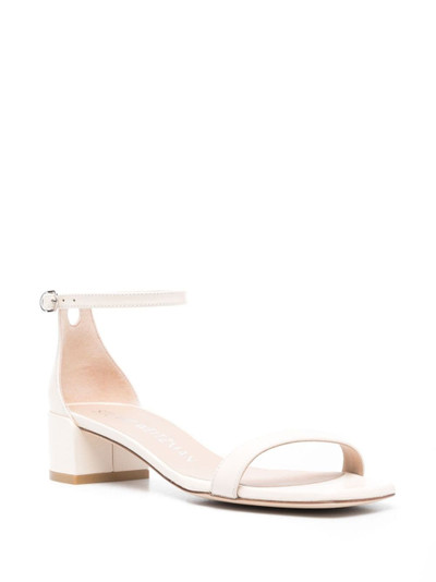 Stuart Weitzman Nudist Curve leather sandals outlook