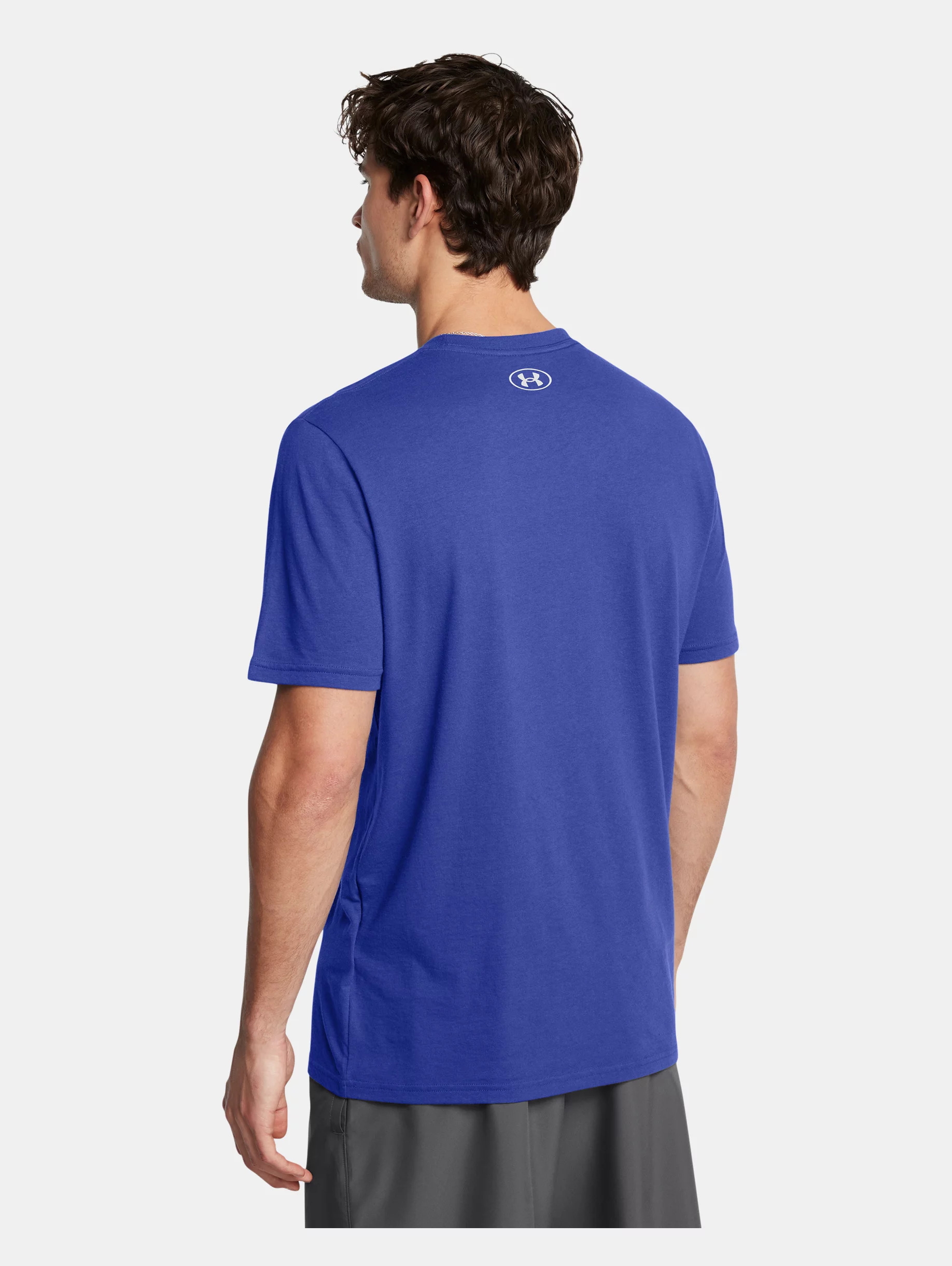 Men's UA Baseball Script Worn Short Sleeve - 4