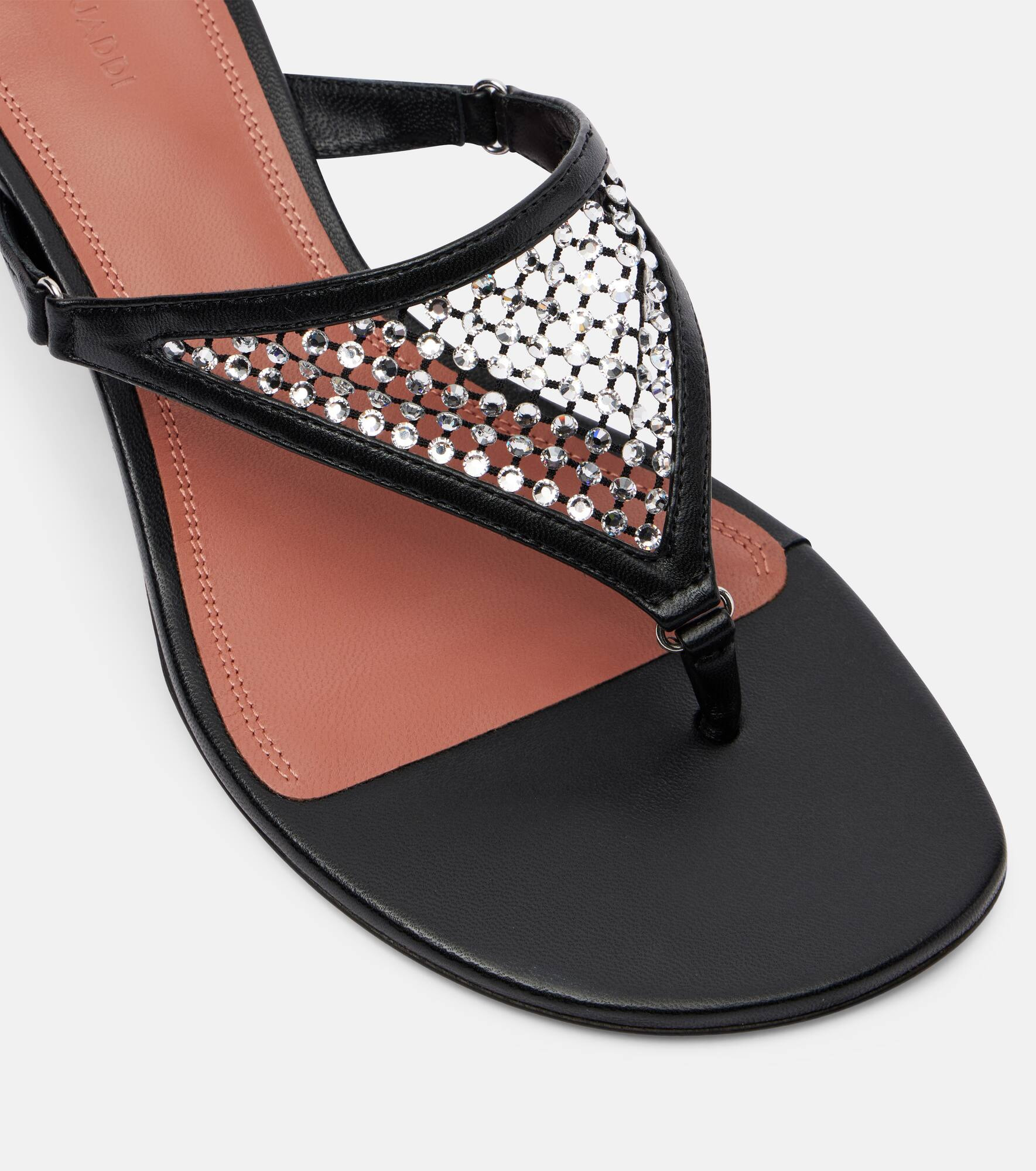 Cameron 45 crystal-embellished thong sandals - 5