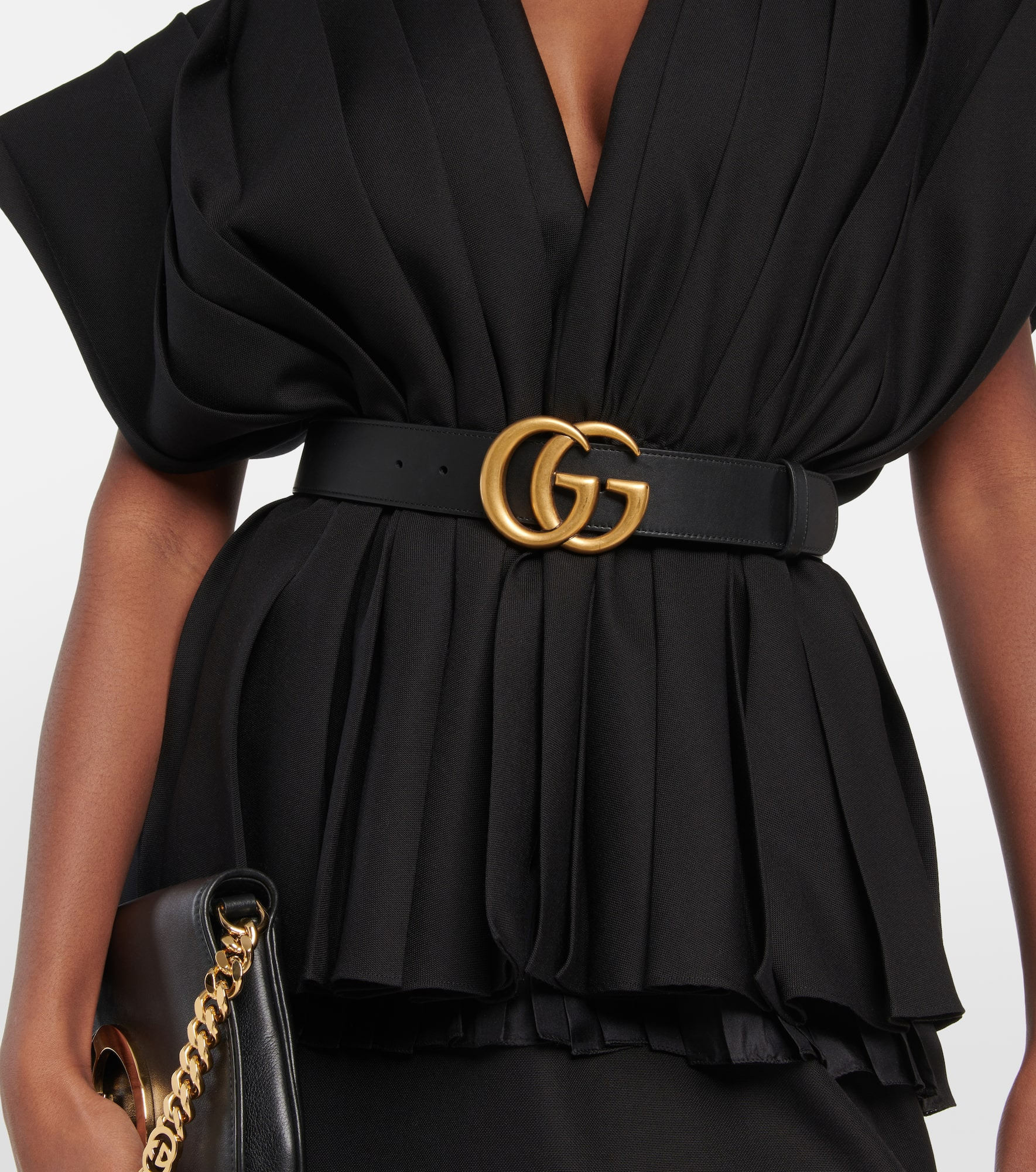 2015 Re-Edition wide leather belt - 2