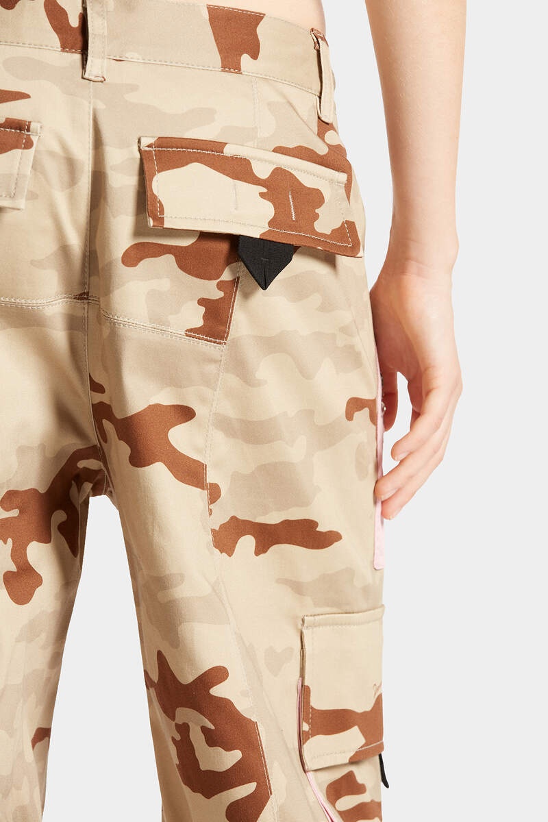 DIAMOND CAMOU CARGO PANTS - 7