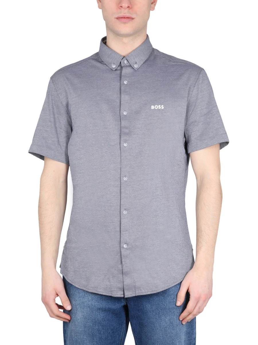 Boss Men Shirt With Logo - 1