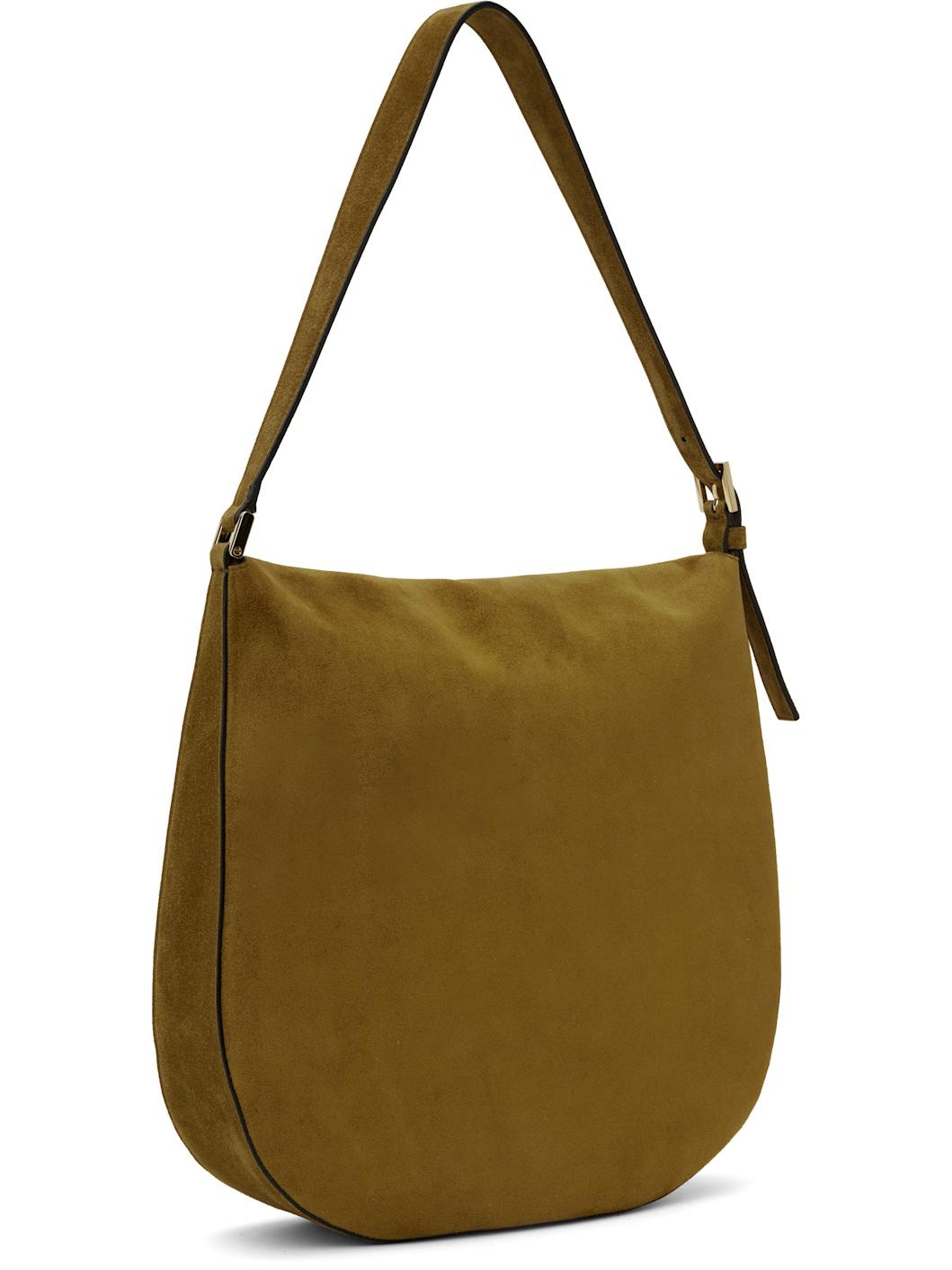 Brown Large Tondo Hobo Bag - 3