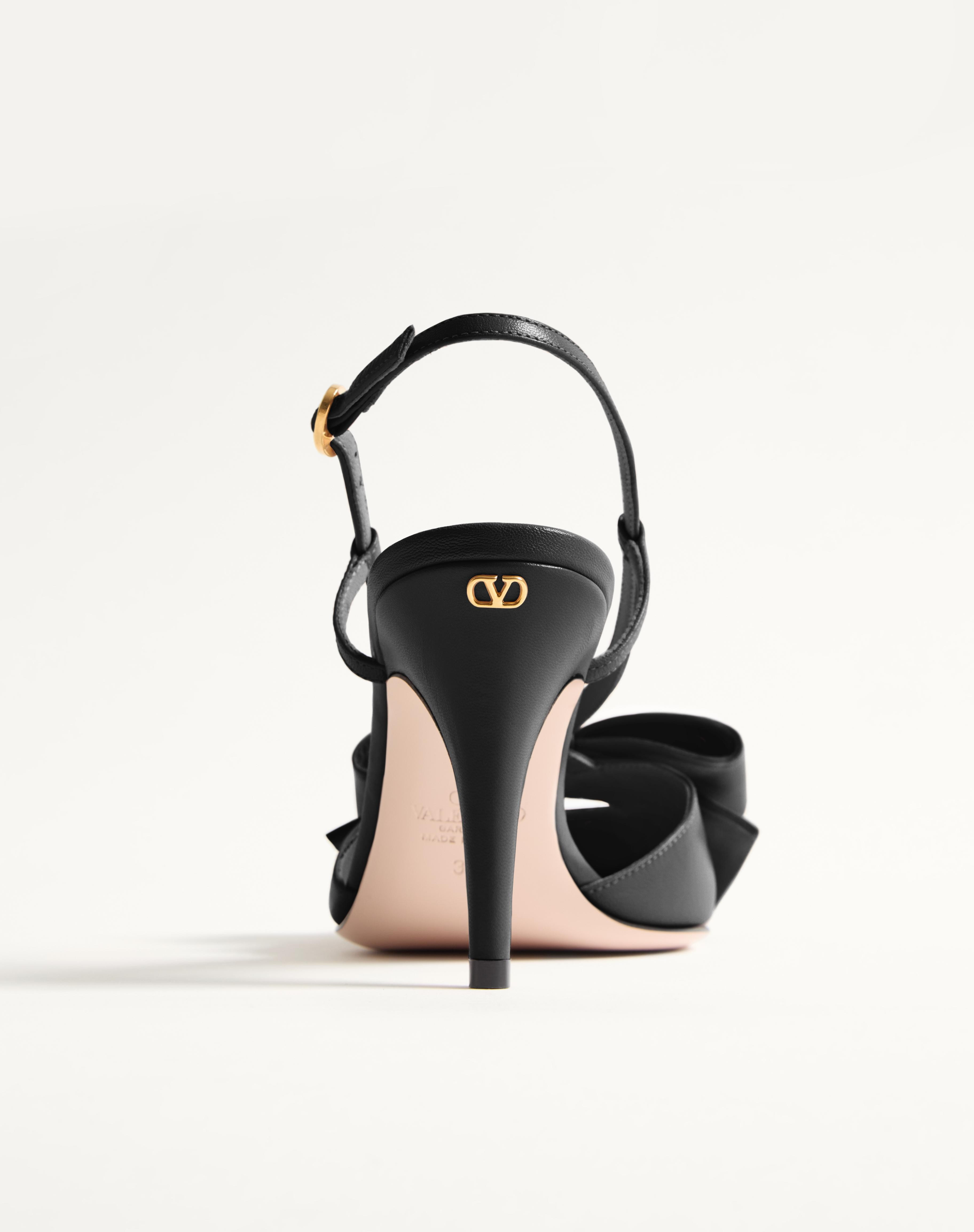 BOWOW SLINGBACK PUMPS IN KIDSKIN 85MM - 7