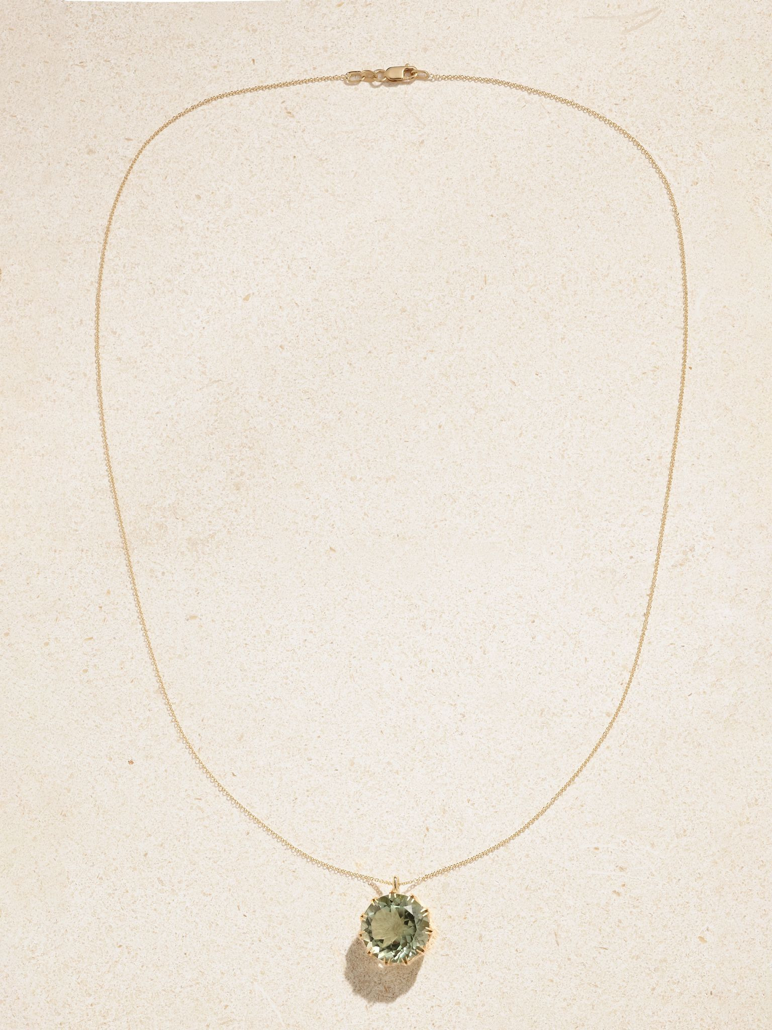Crown 18-karat gold amethyst necklace Gold - 4