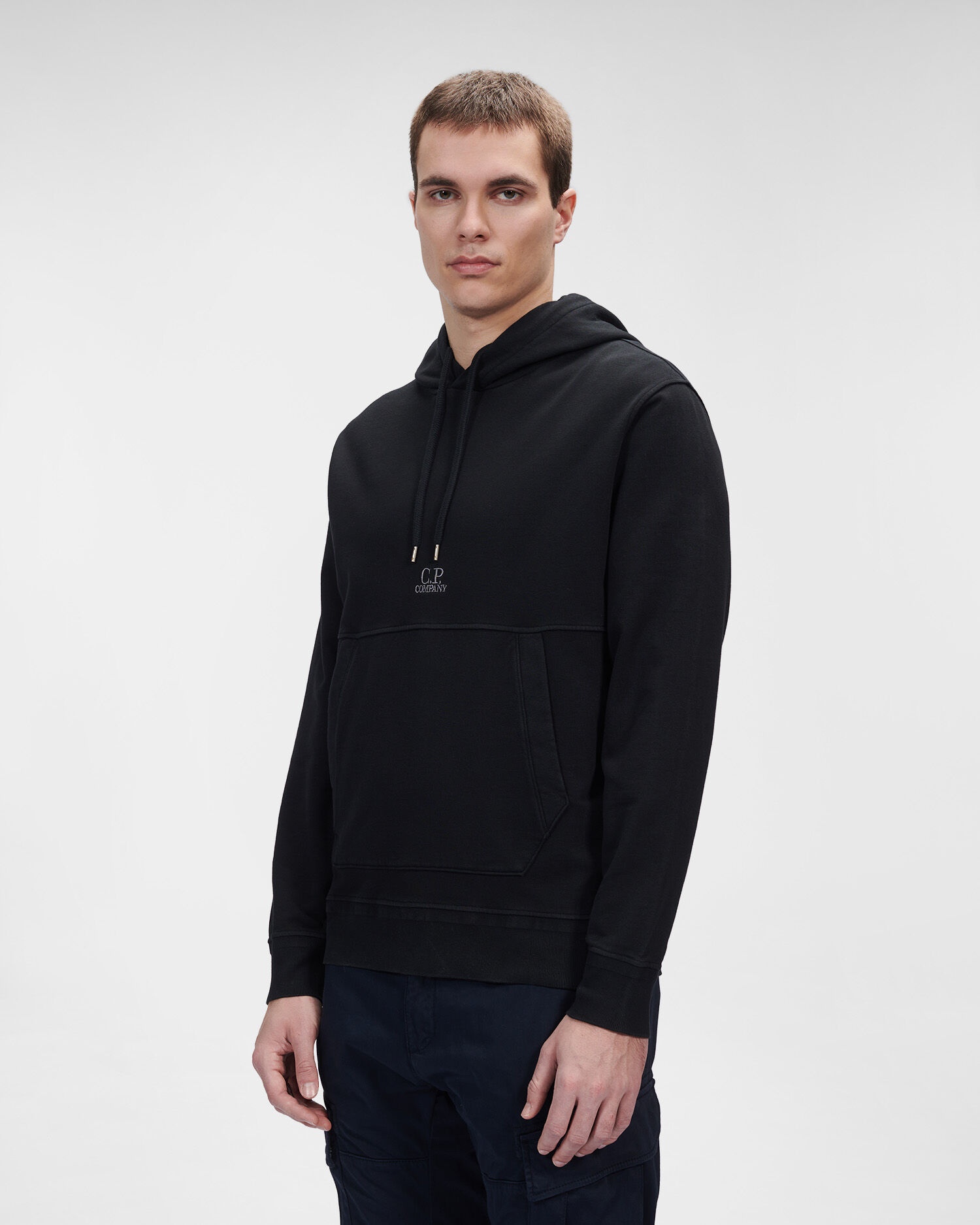 Cotton Fleece Logo Hoodie - 2