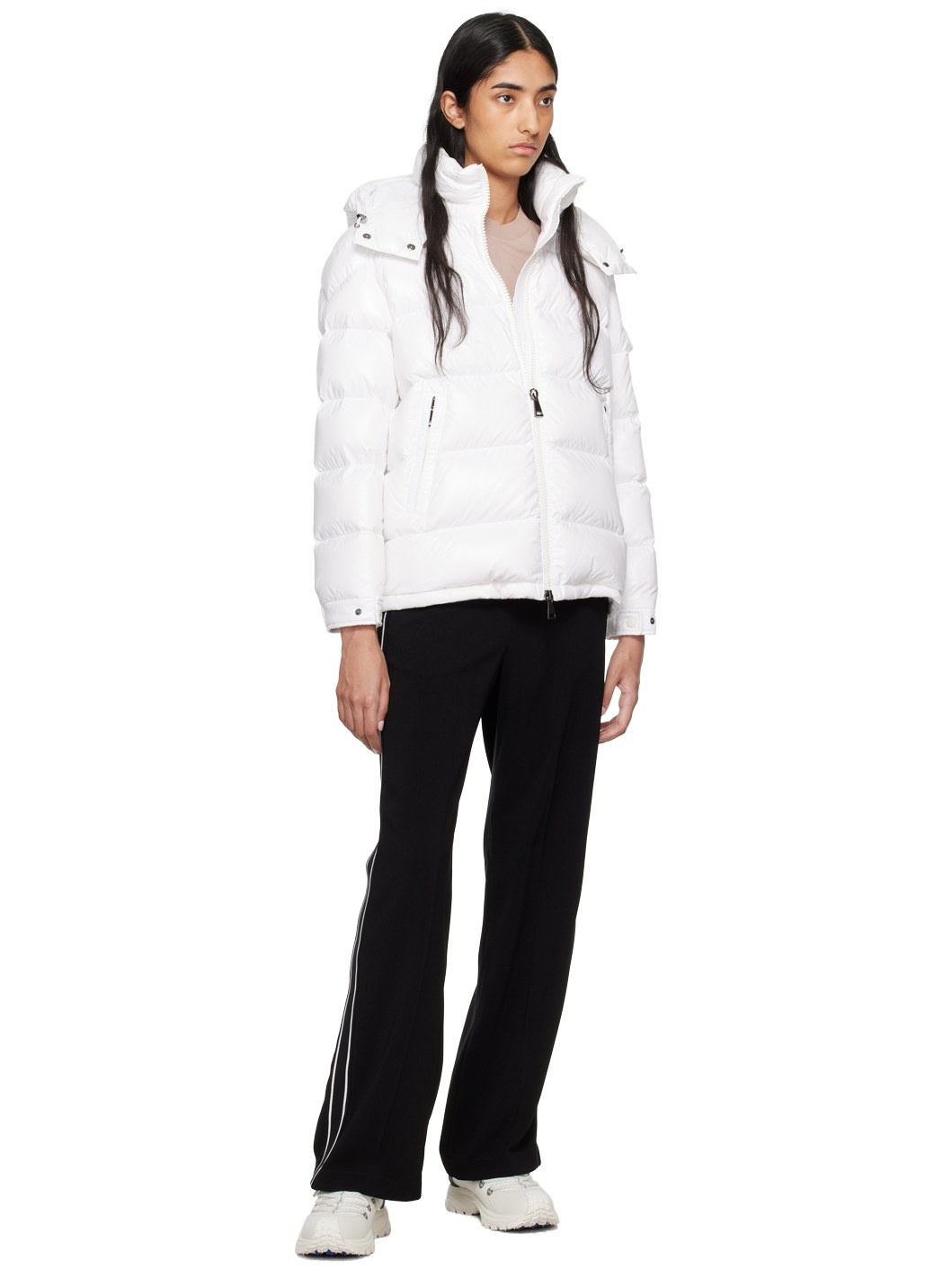 White Maire Short Down Jacket - 5
