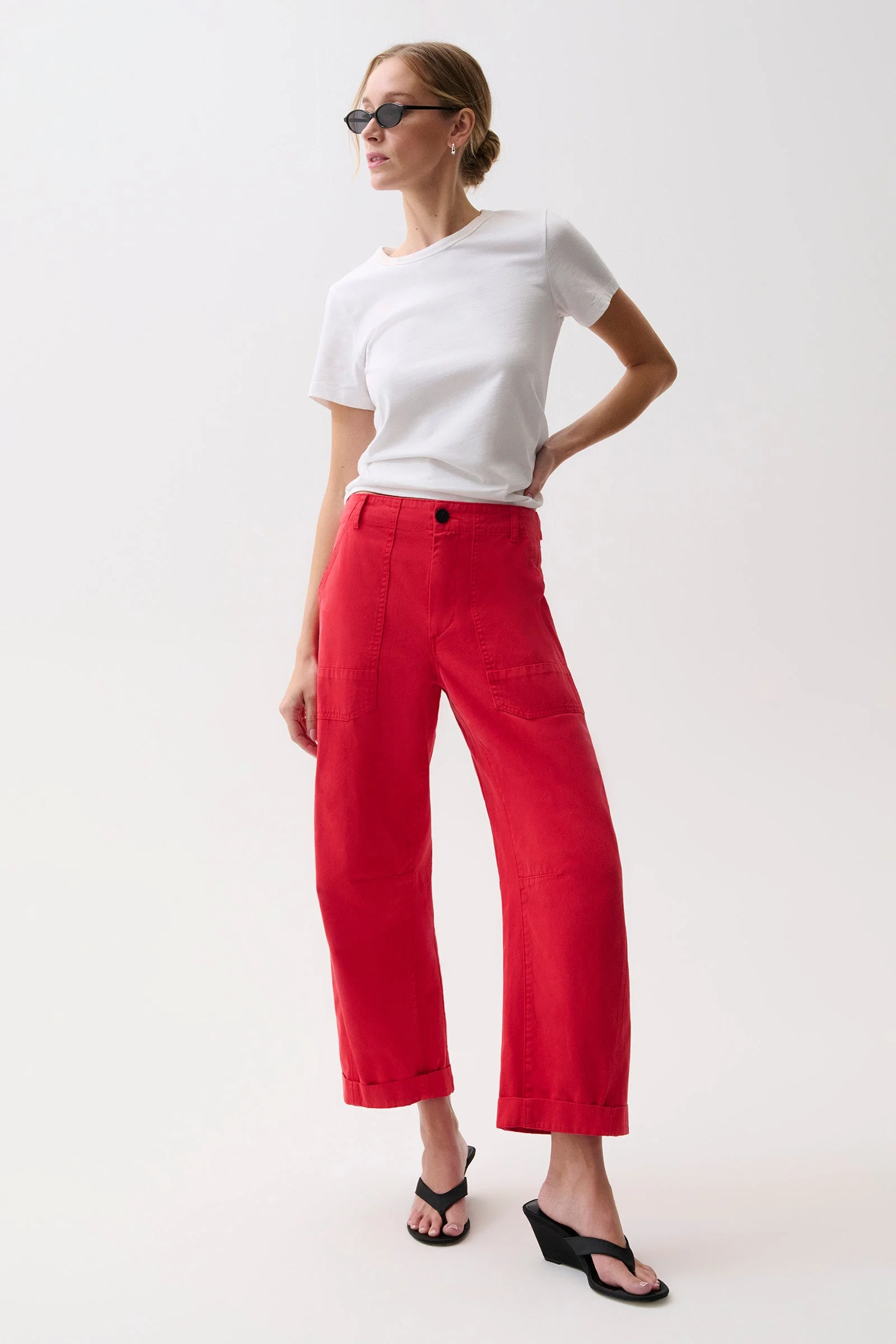 TORI UTILITY PANT - NEGRONI - 1