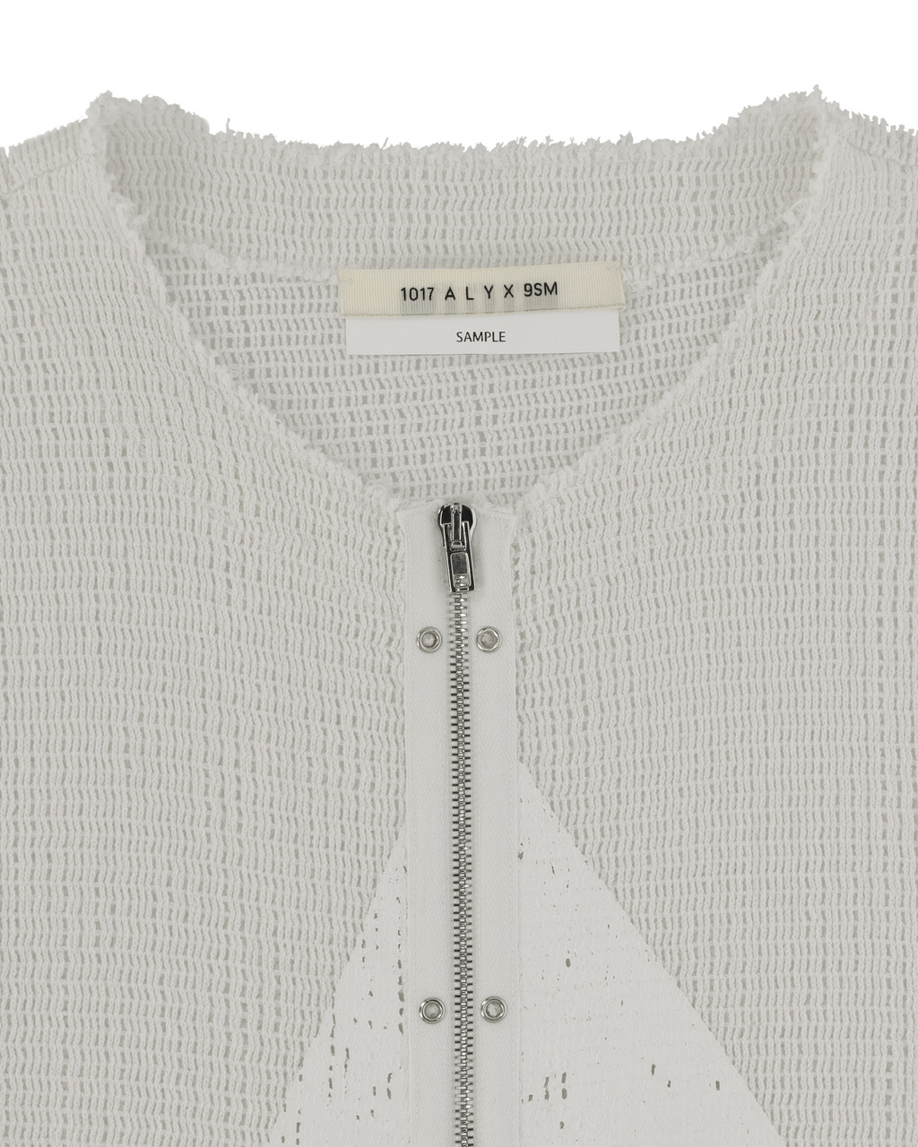 ZIP-UP LOGO MESH VEST - 6