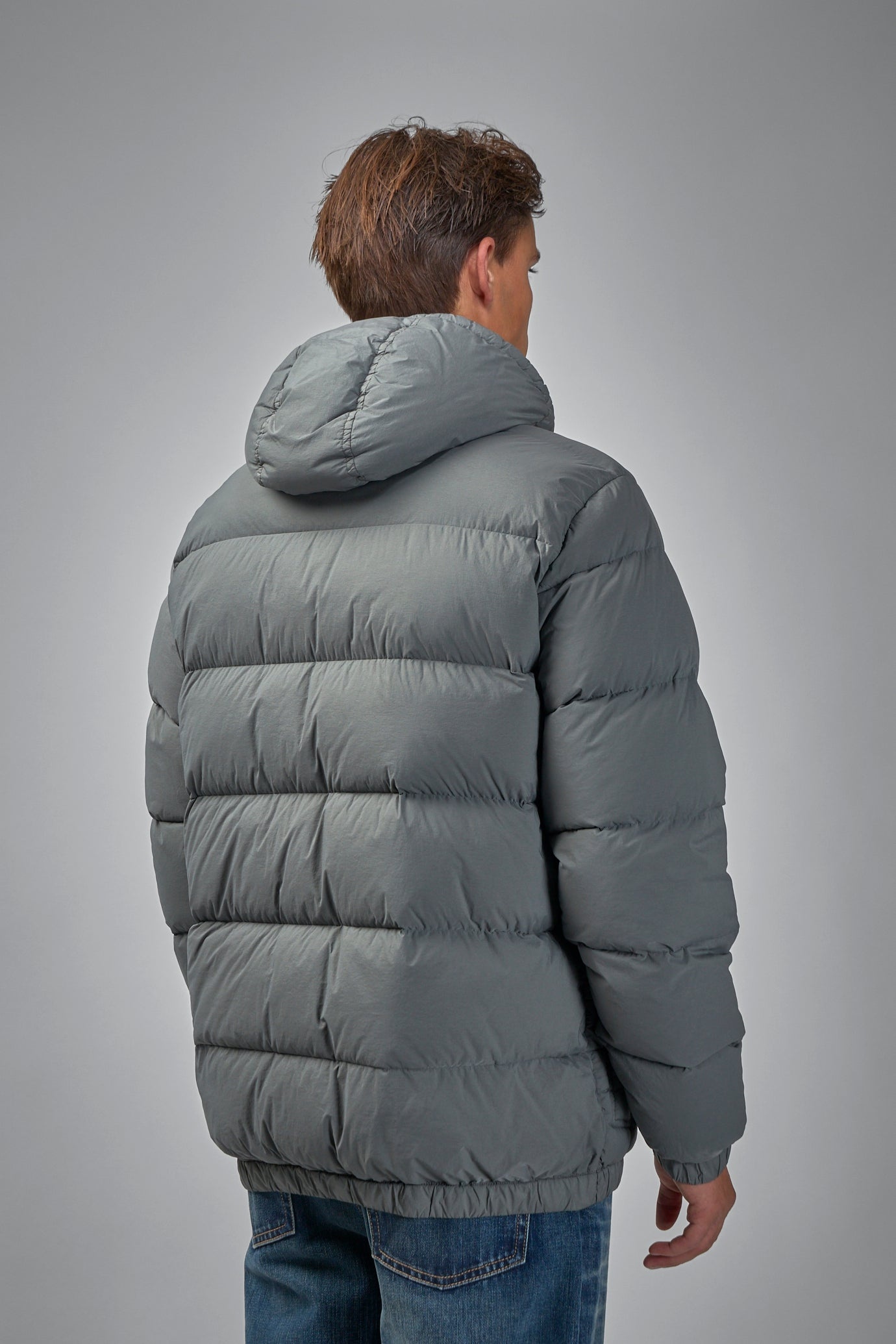 Crickle Reps Hooded Down Jacket - 3