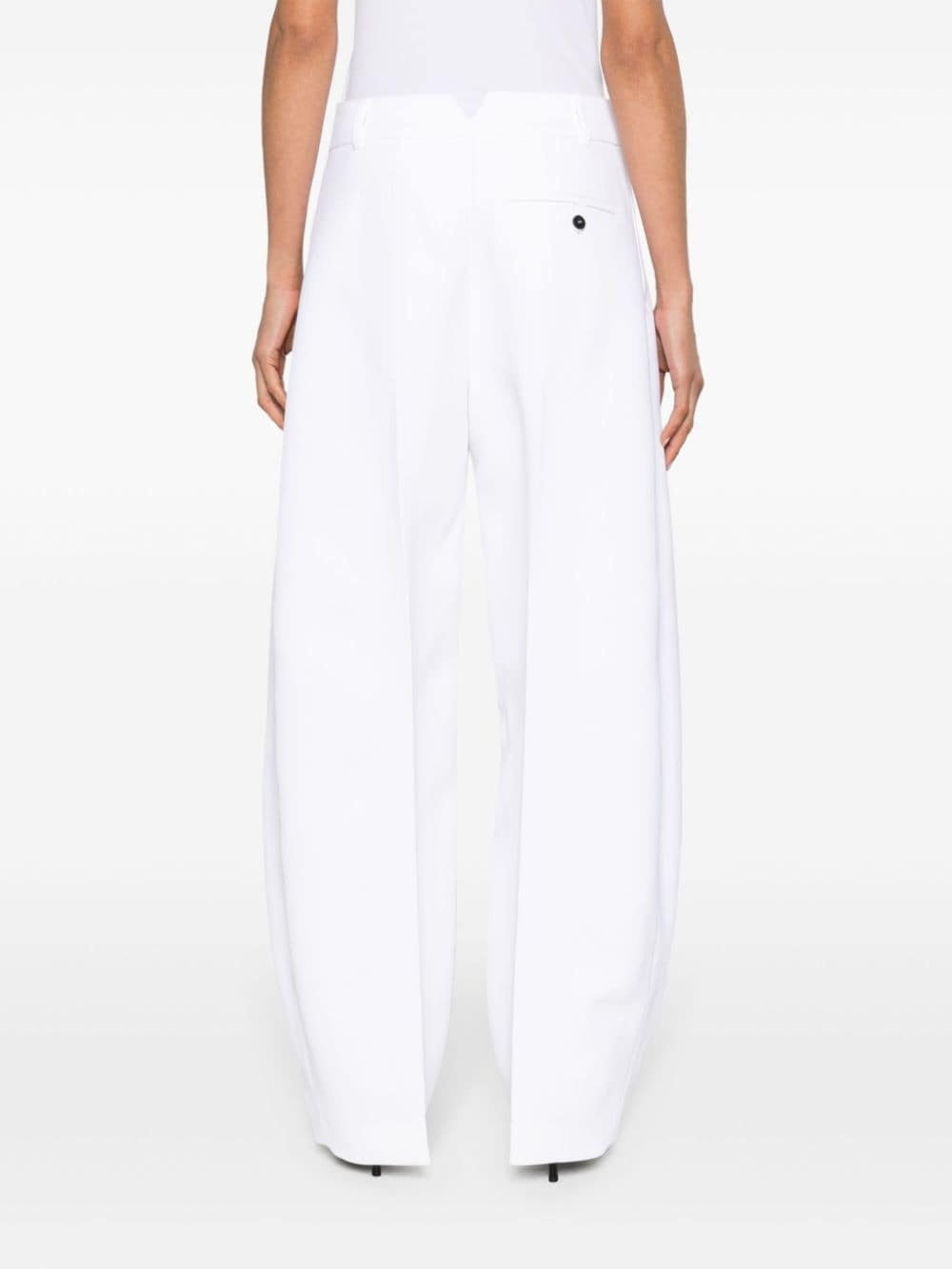 Ovalo pleated palazzo pants - 4