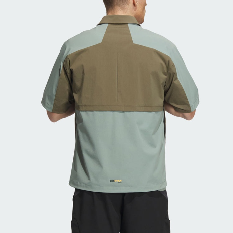 adidas Terrex Half-Sleeve Shirt 'Olive Green' IC1962 - 3