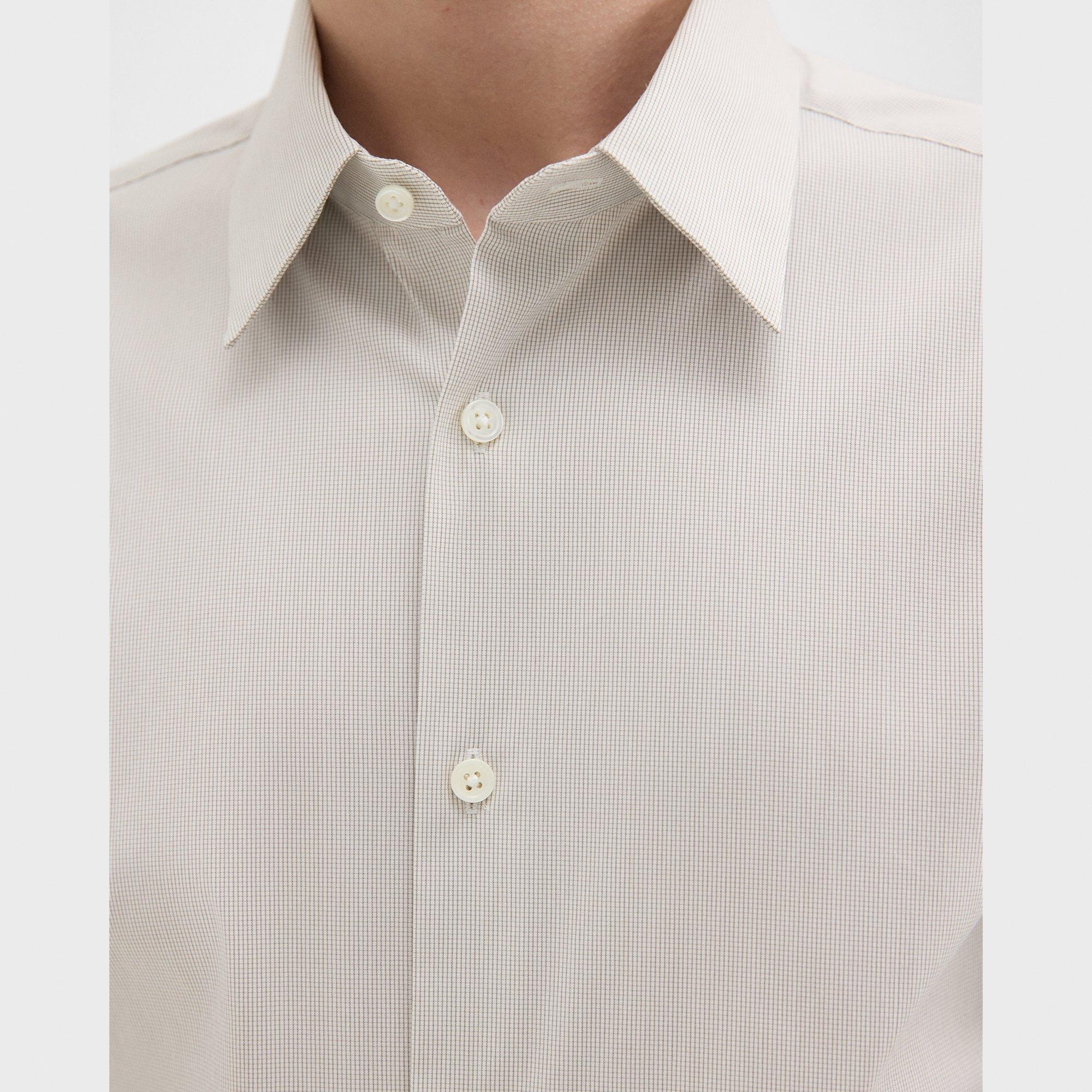 Sylvain Shirt in Checked Poplin - 5