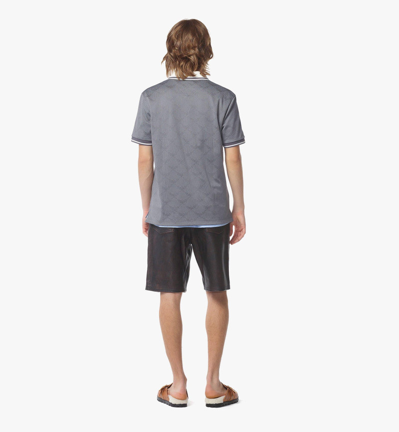 Piqué Polo in Lauretos Jacquard 5