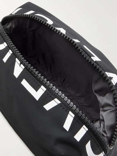 Givenchy G-Zip Logo-Print Shell Wash Bag outlook
