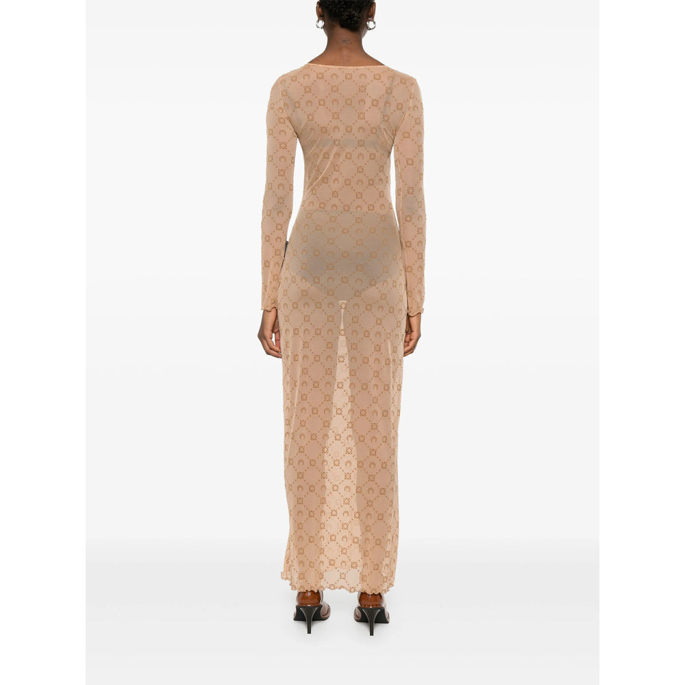 Marine Serre Neutrals Dresses - Cocktail & Party Dresses Women - 5