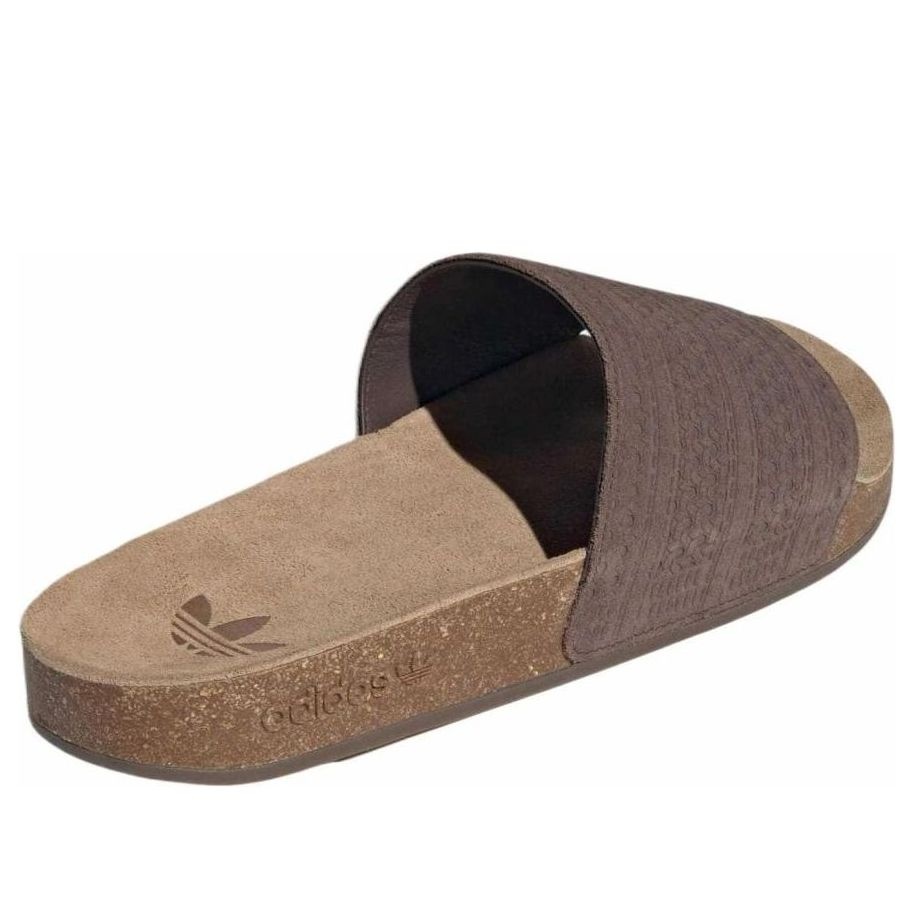 adidas Originals Adilette Slides 'Brown Gum' JH5493 - 3