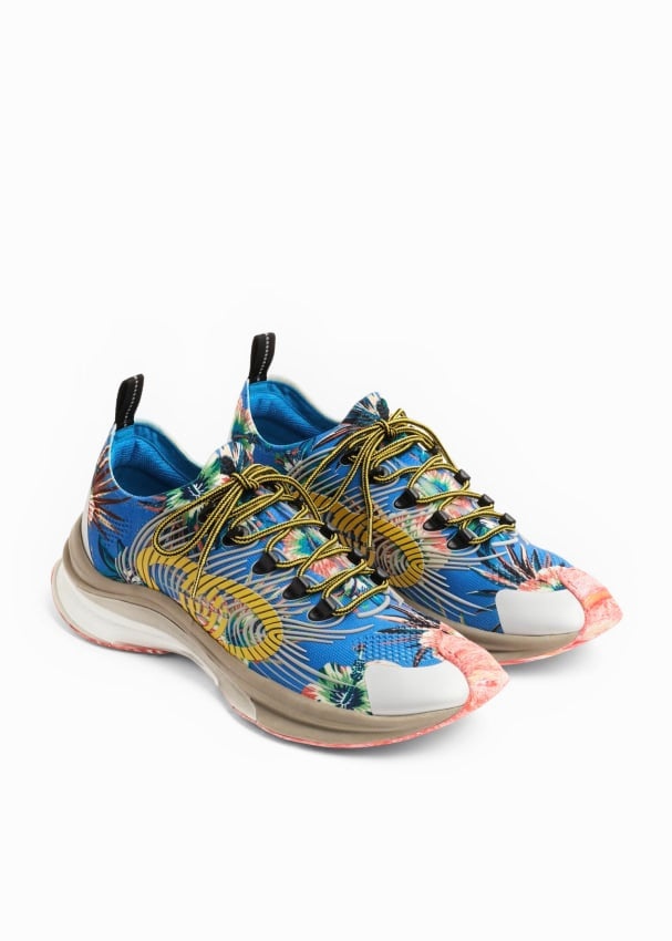 Gucci Floral Run Sneakers - 3