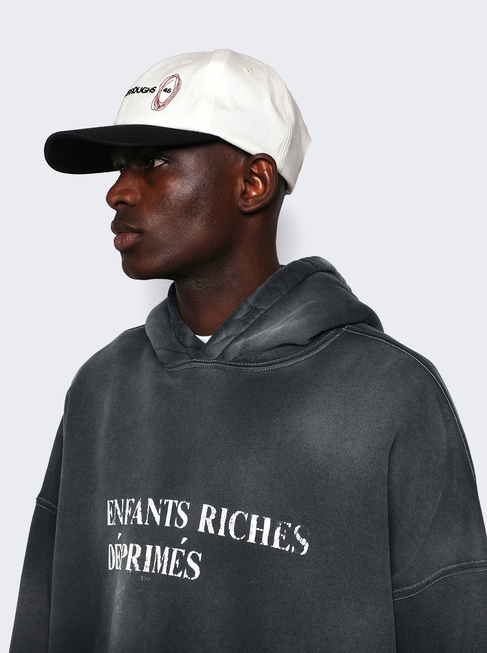 Borroughs 6-panel Hat Ivory - 3