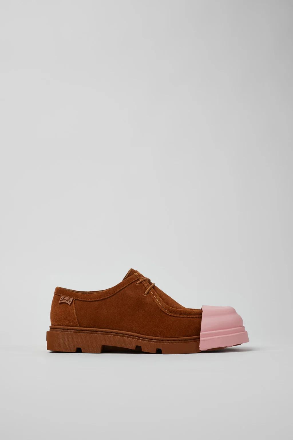 Junction Brown Nubuck Shoes for Women. - 1