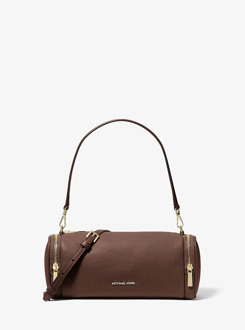 Jet Set Travel Small Pebbled Leather Convertible Crossbody Bag - 1