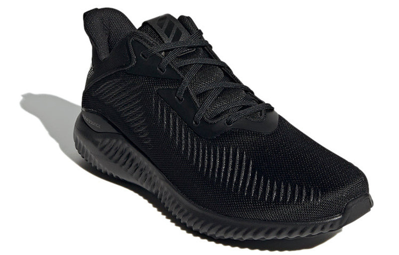 adidas Alphabounce EK Shock Absorption Wear-resistant Non-Slip Low Tops Black GY5403 3