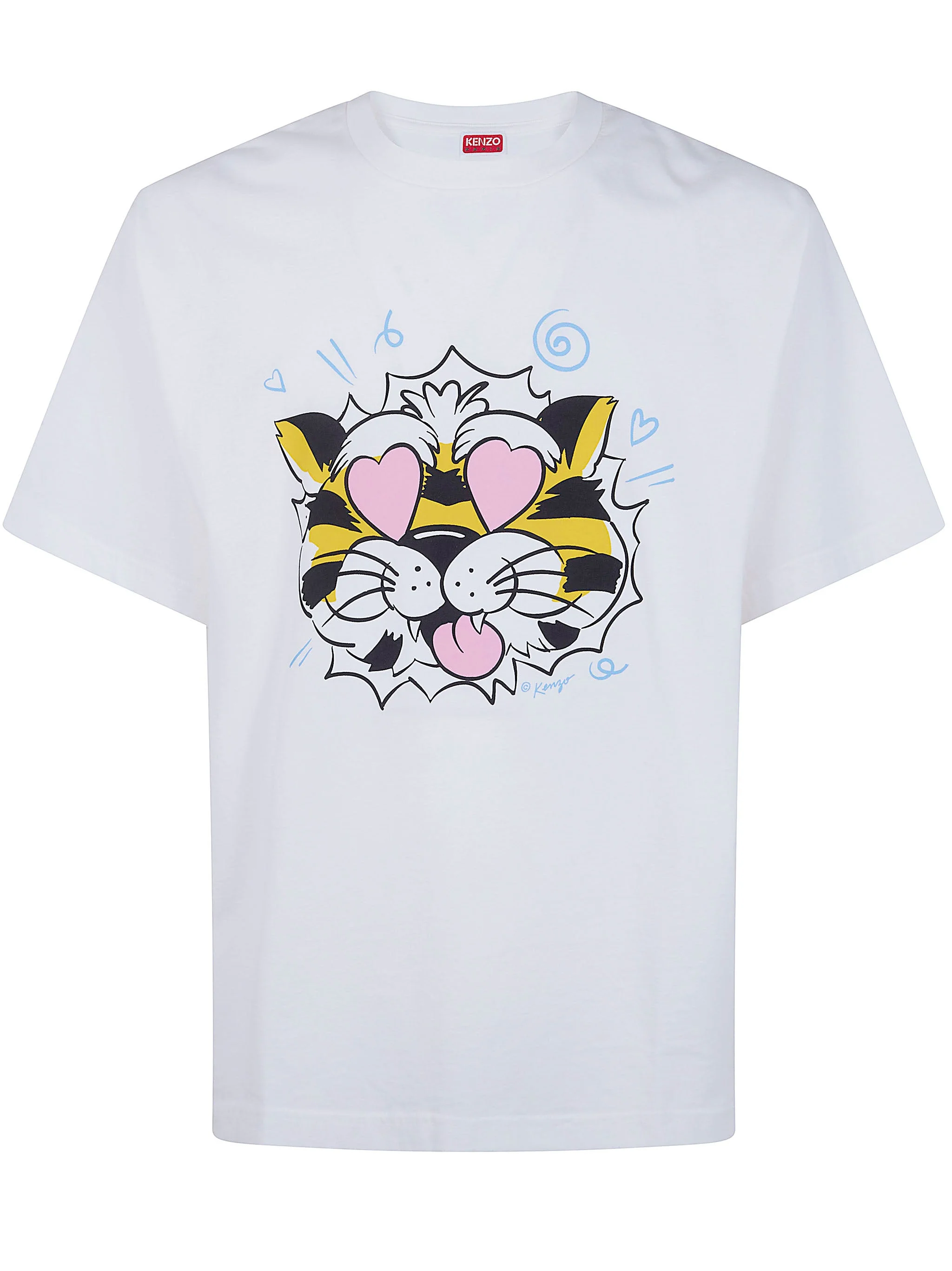 Kenzo Men "Kenzo Wild Tiger" Oversize T-Shirt - 1