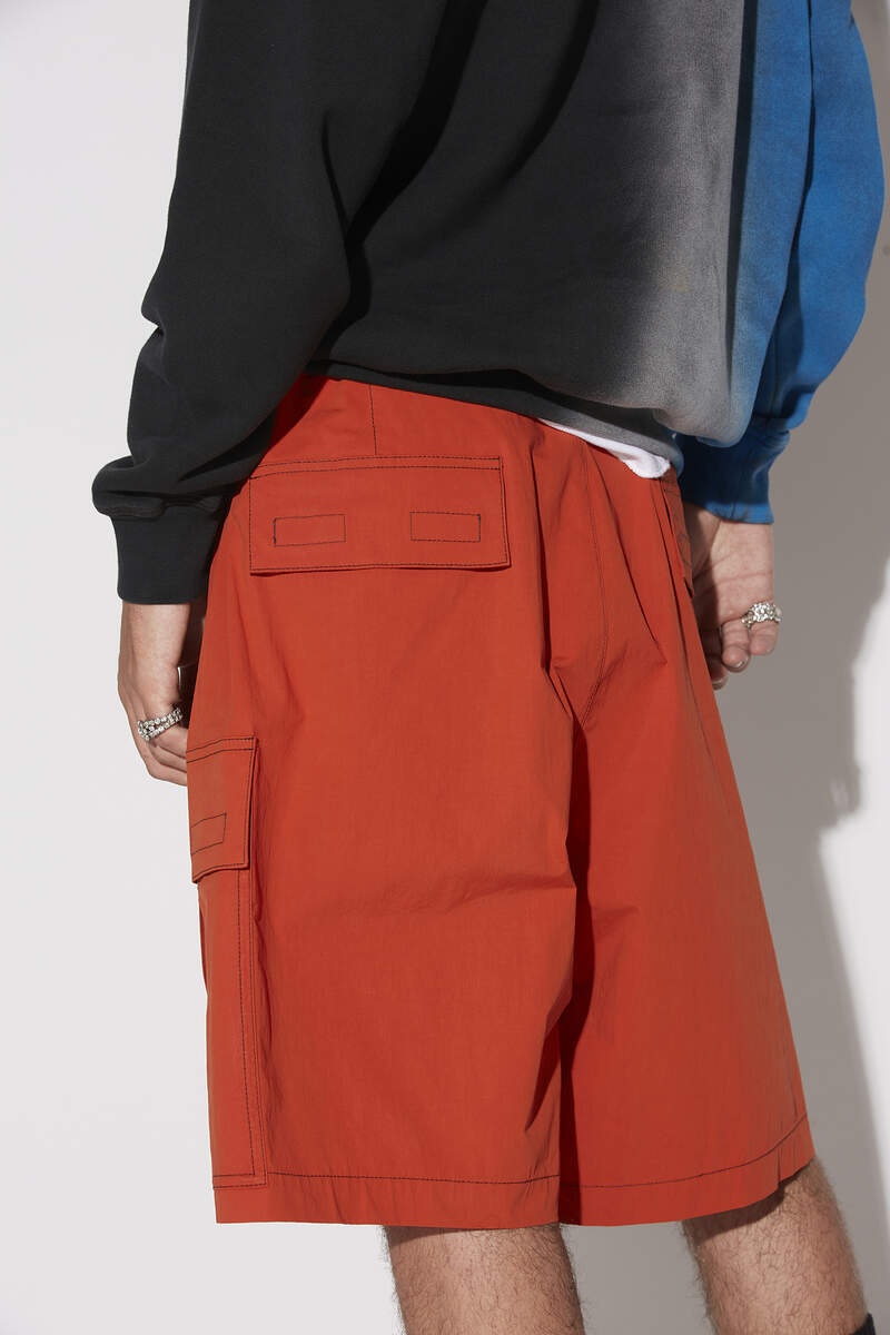 CONTRAST STITCH SHORTS - 4