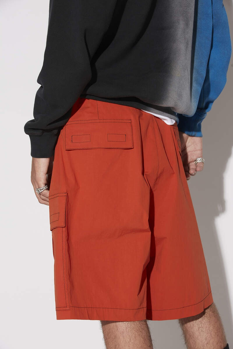 CONTRAST STITCH SHORTS 4