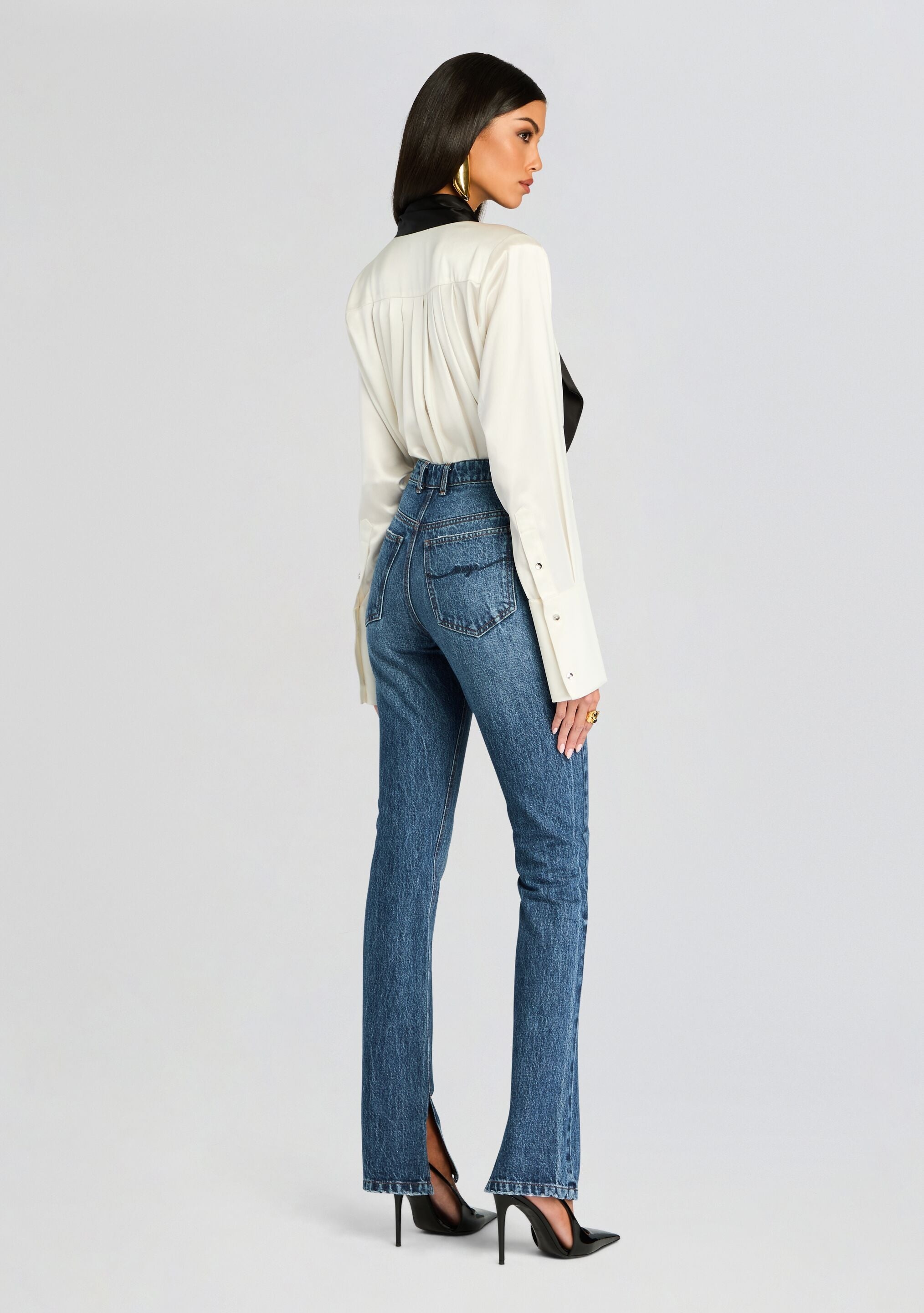 LAFAYETTE SLIM STRAIGHT LEG JEAN - 4