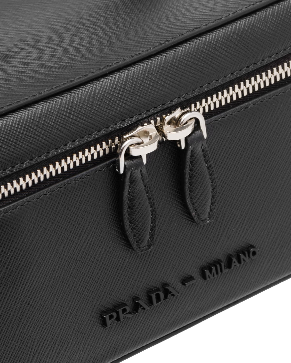 Medium Saffiano leather pouch - 2