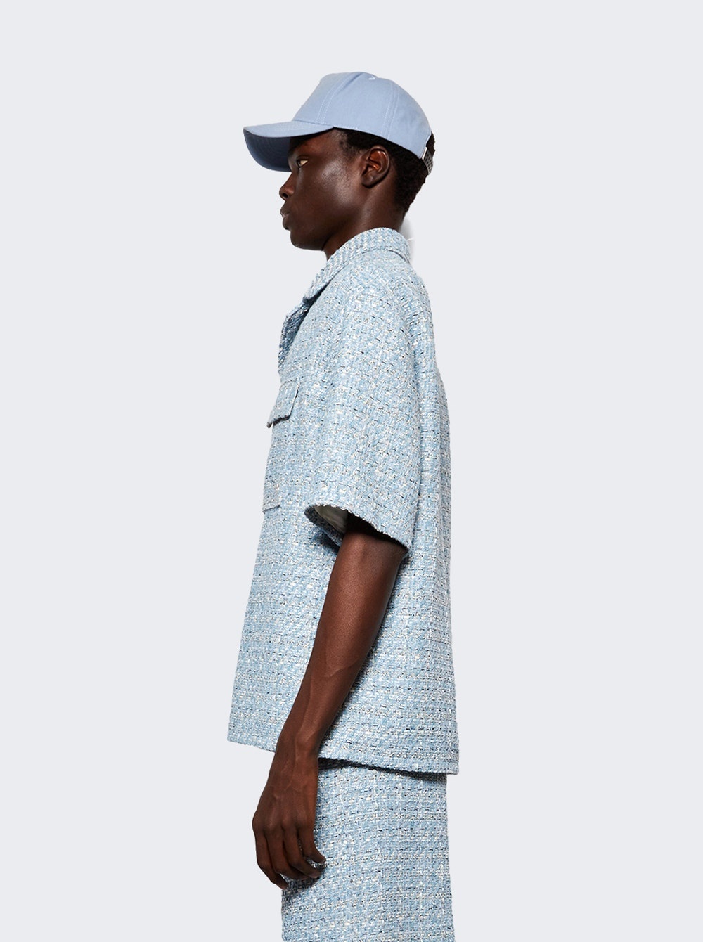 Boucle Camp Shirt Ashley Blue - 3