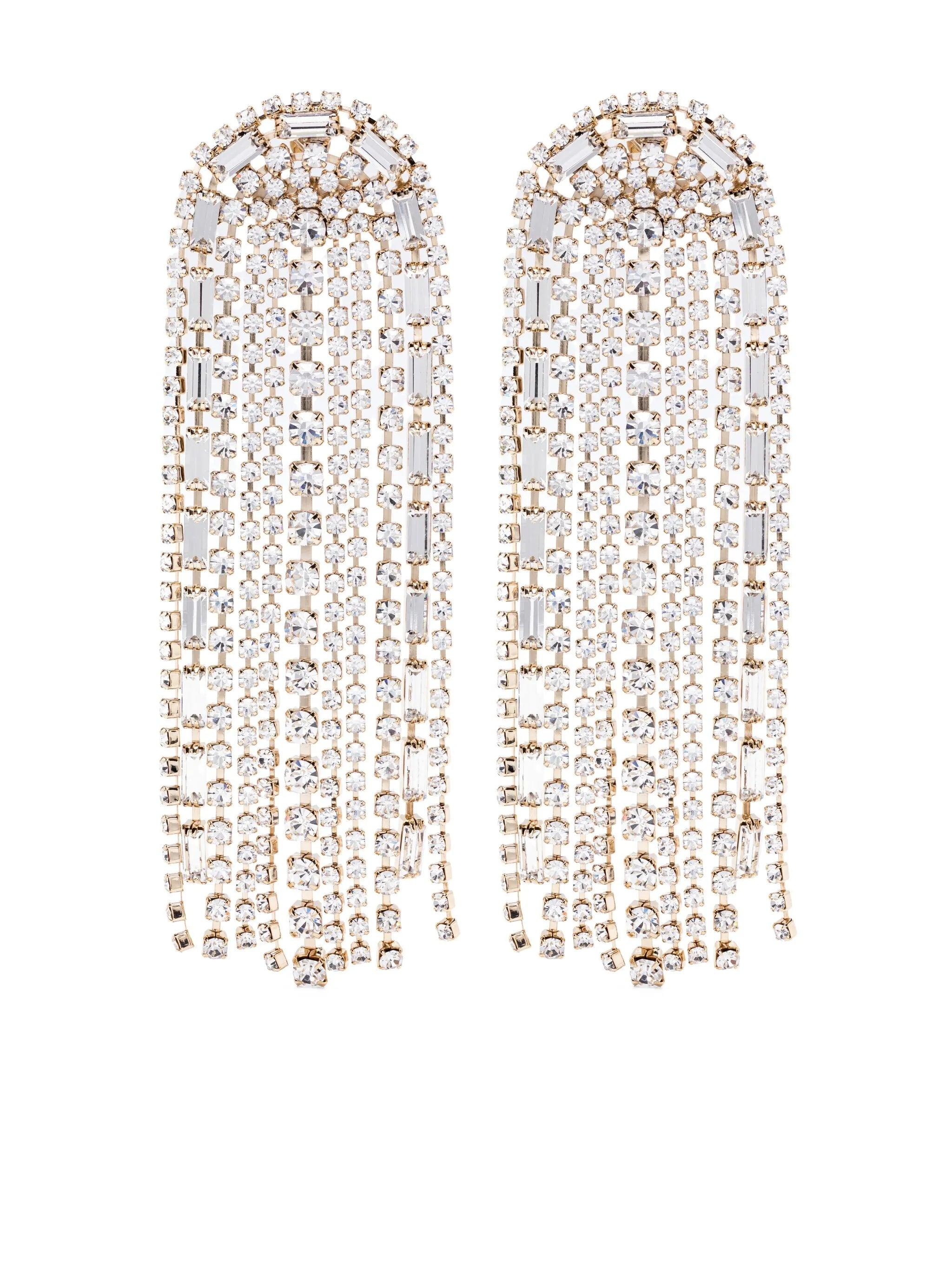 Rosantica Crystal-embellished Drop Earrings - 1
