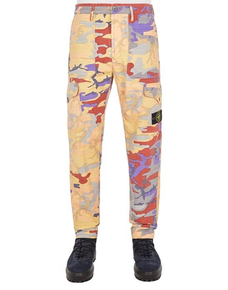 319E9 S.I. HERITAGE CAMO RIPSTOP NYLON ORANGE 1