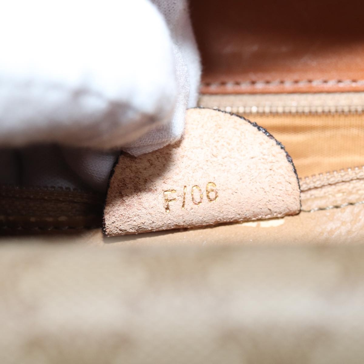CELINE Macadam Canvas Hand Bag Beige - 12