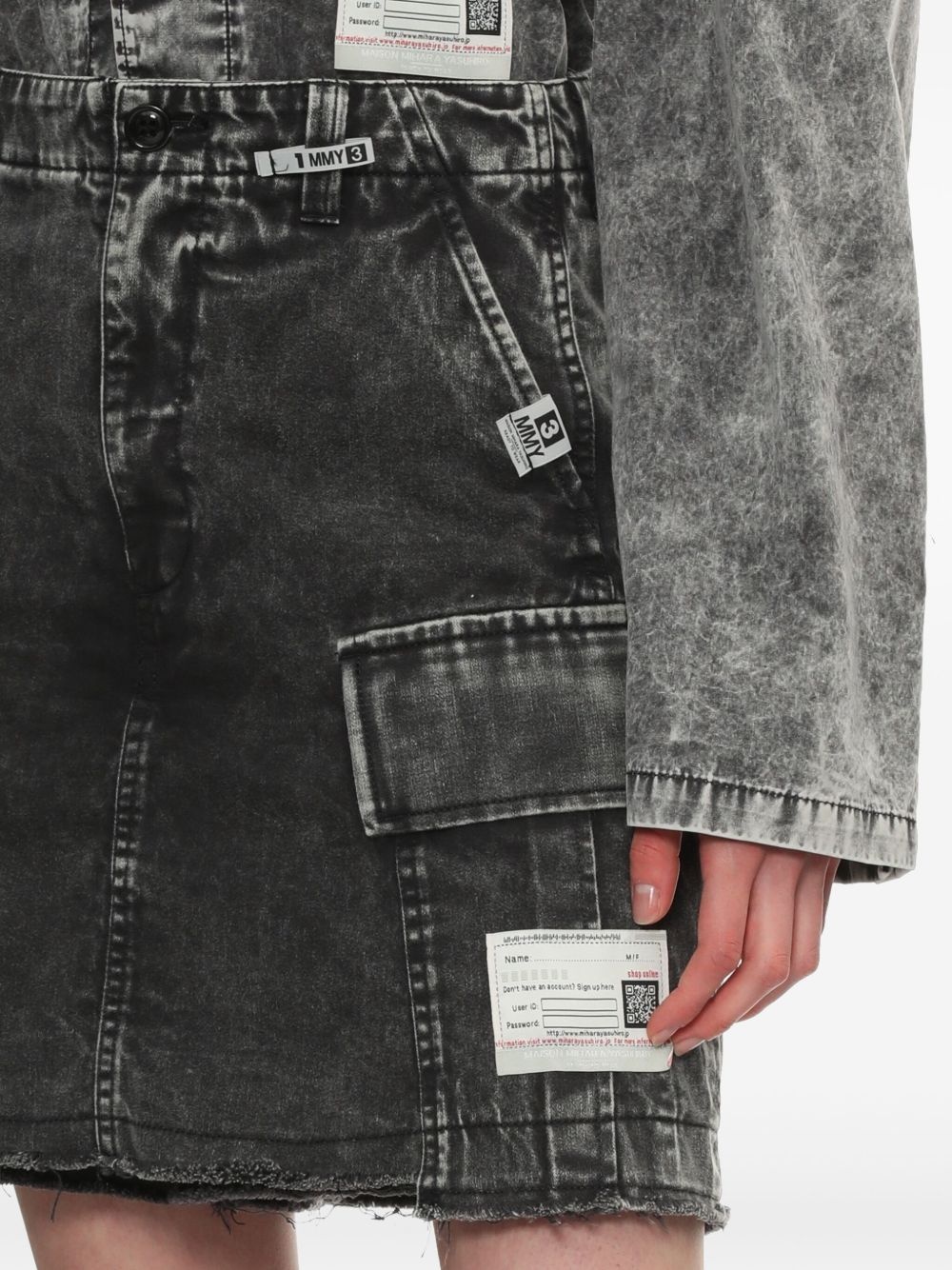 Military cargo shorts - 5