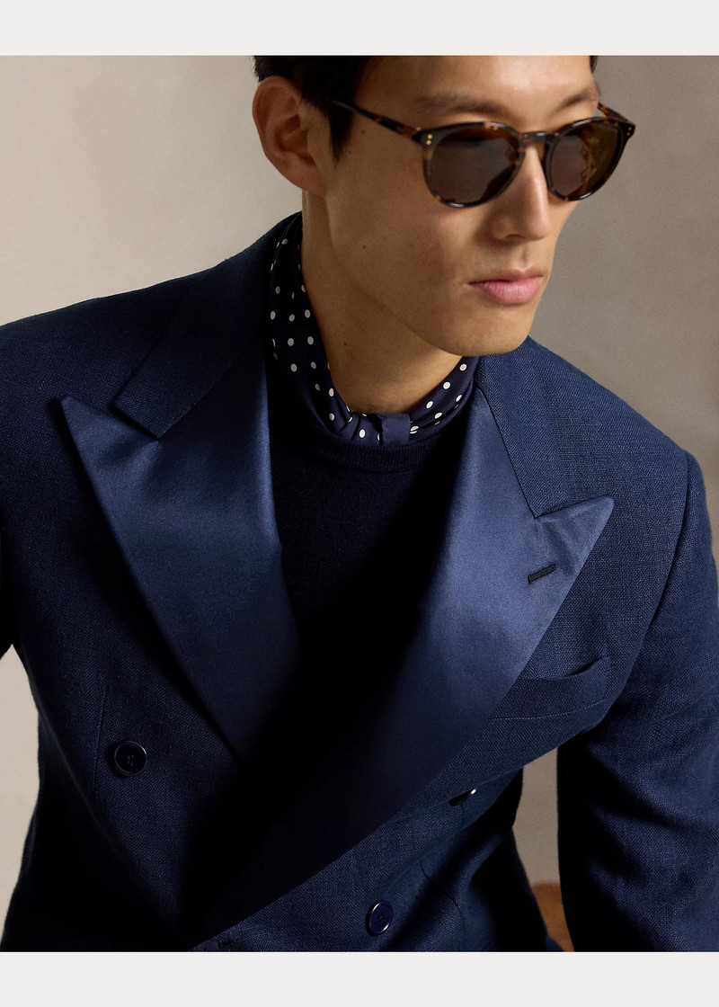 Polo Tailored Fit Linen Tuxedo 5