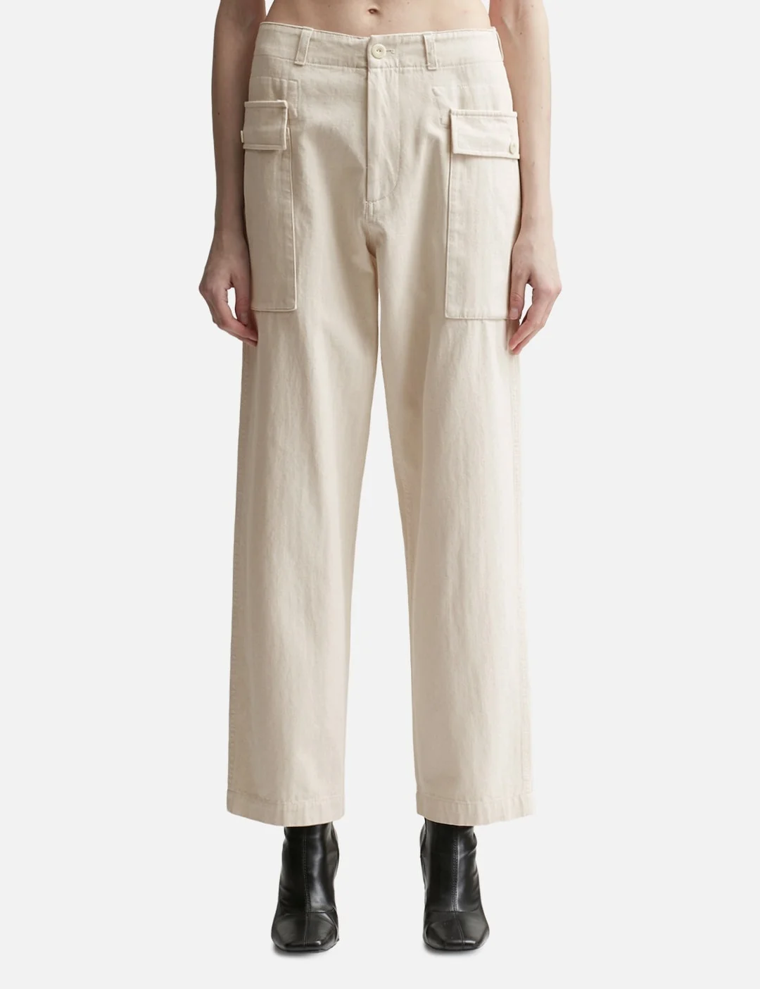 WASHED CARGO PANTS - 1